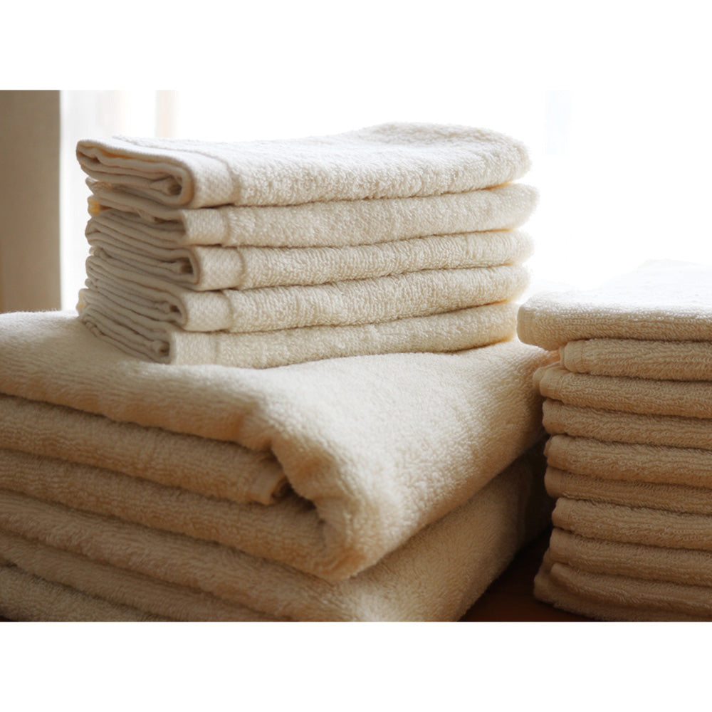 유기 페이스 타올 5장 세트(호텔 사양) 1봉(5장입)