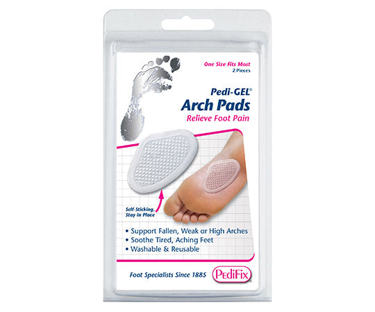 Sole gel pads, arch, 2 pieces #P8202 1 box (2 pieces)