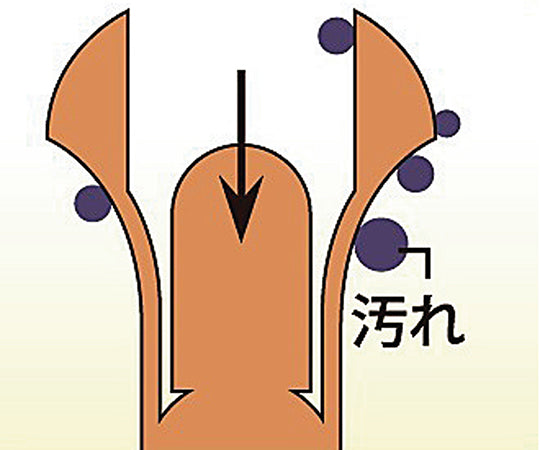 Mimigokochi (New Touch Earpick) Yellow 1 piece