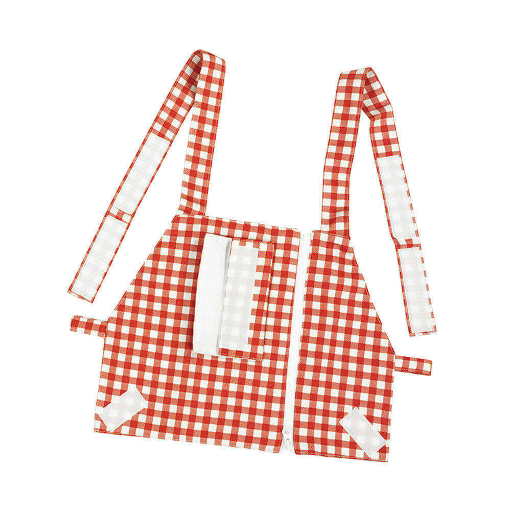 酸素吸入用エプロン(ちえプロン) 小児用 レッド 1枚