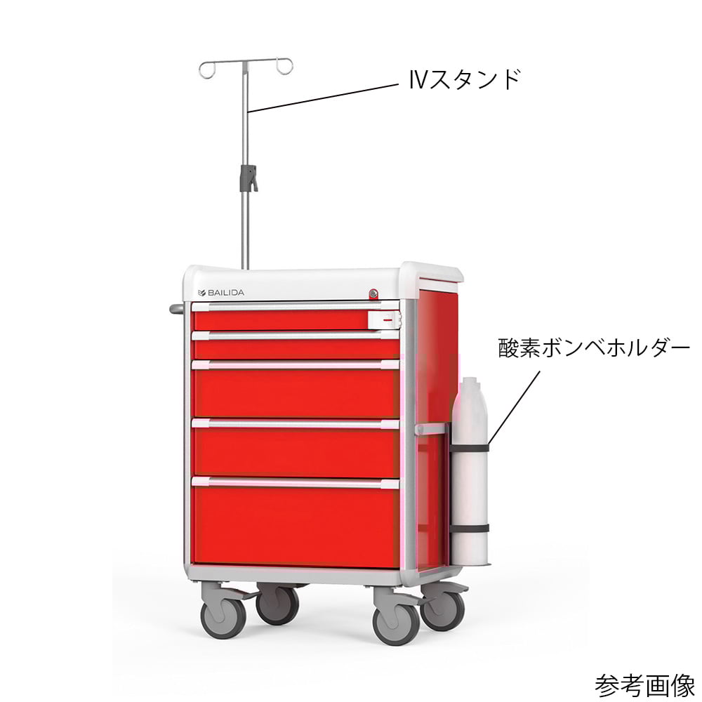 1 x IV stand for emergency cart