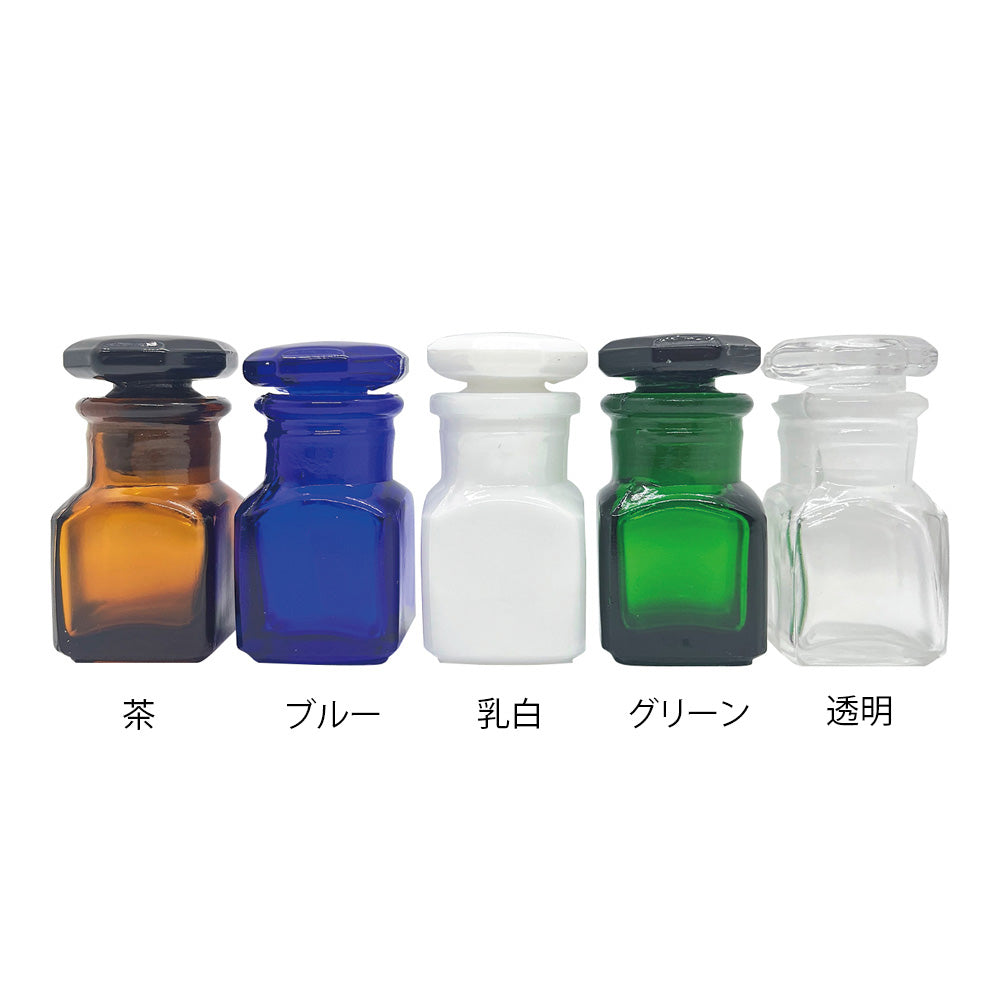 Medicine bottle 8mL blue G-00 1pc