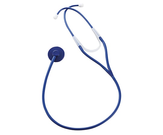 Disposable stethoscope, blue, pack of 10, 1 box (pack of 10)