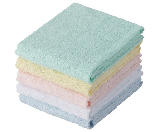 Light color face towels 5-pack mixed 571227 1 bag (5 pieces)