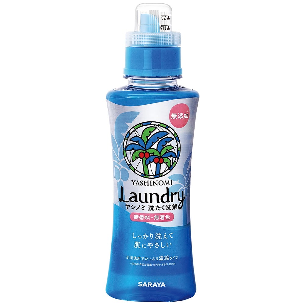 ヤシノミ洗たく洗剤 濃縮タイプ 本体 520mL 51342 1本