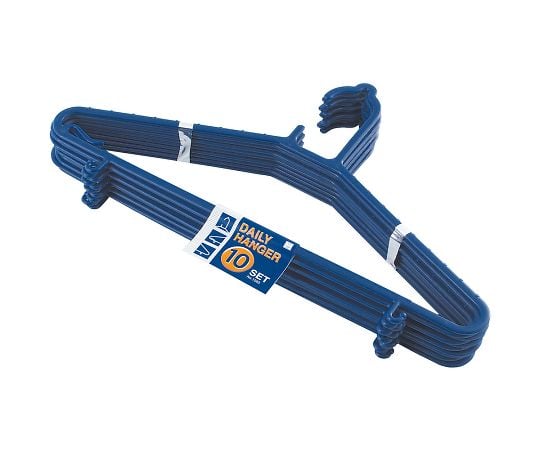 デイリーハンガー(10本組) ネイビー 1563 1組(10本入)
