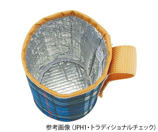 Bottle holder φ110×140mm Traditional check JPC1 1 piece