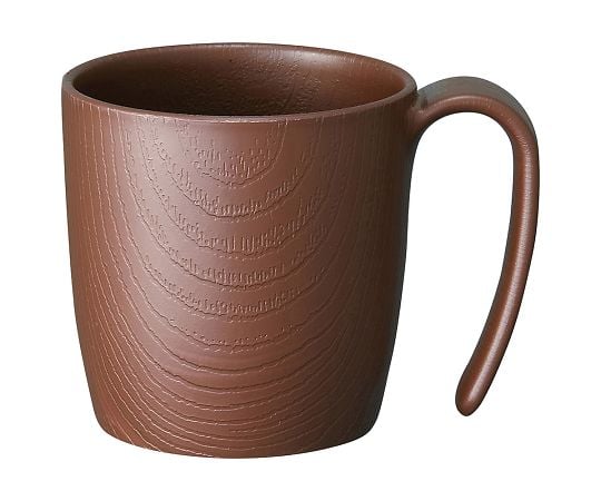 木目調持ちやすいコップ ブラウン NMGS1H 1個