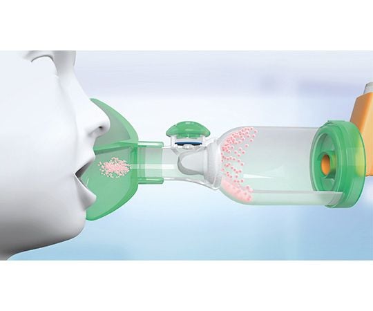 ティップスヘイラー(pMDI用吸入補助器具) 幼児用マスク付 1個