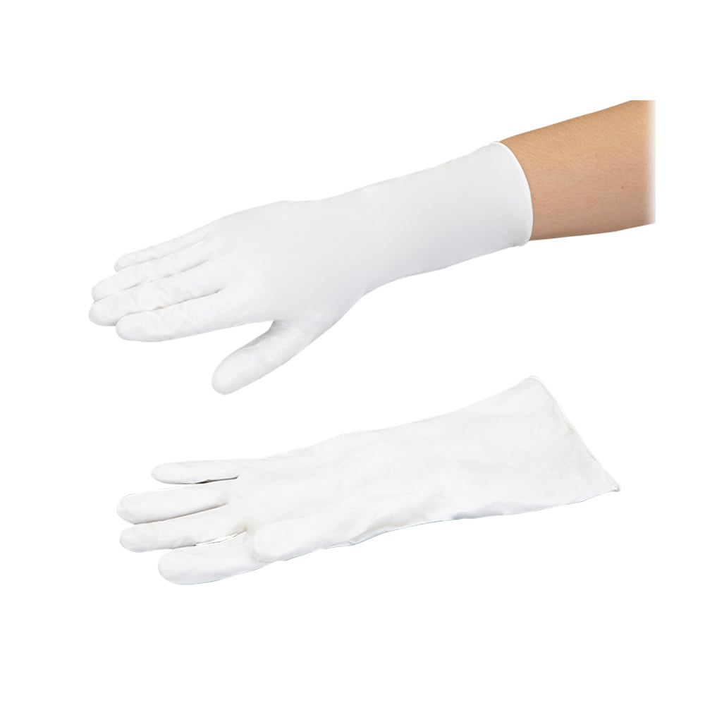 ニトリルフィット 薄手 モデルローブ ホワイト S No.330 S 1双