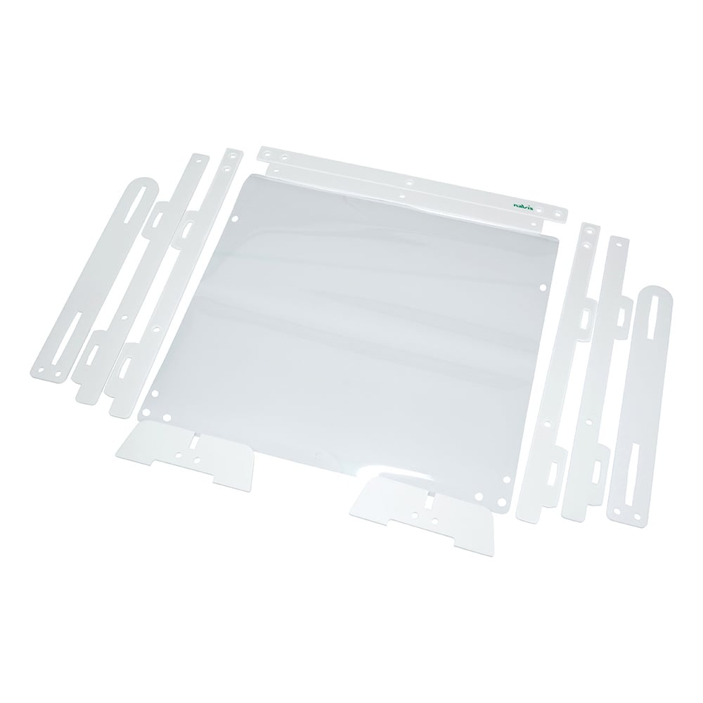 飛沫防止スリムパーテーション 600×217×600mm P6060 1セット