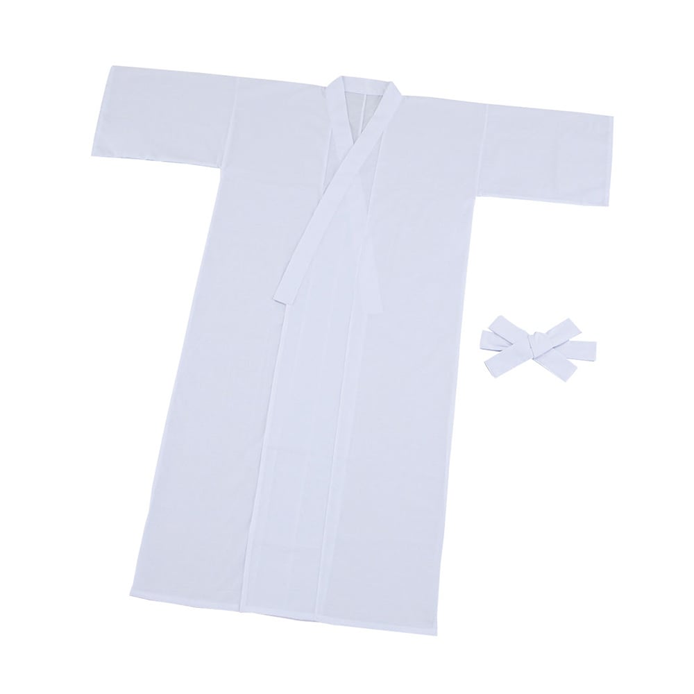 White nightgown M 10 pieces 1 set (10 pieces)