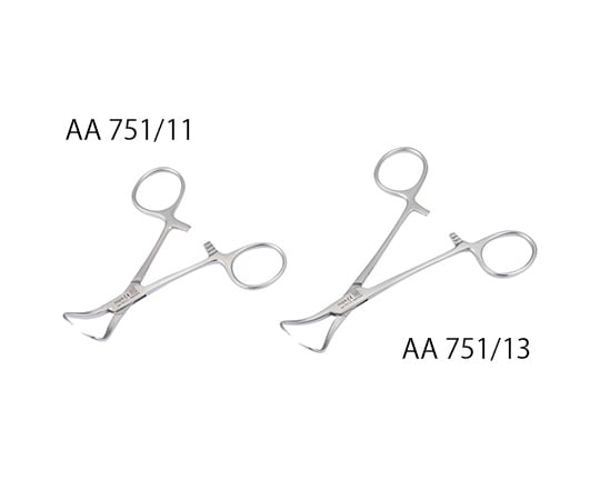 Backhaus towel clamp 115mm AA 751/11 1pc