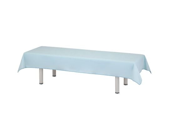 Free size pile examination table cover, blue, NV1223B, 1 piece