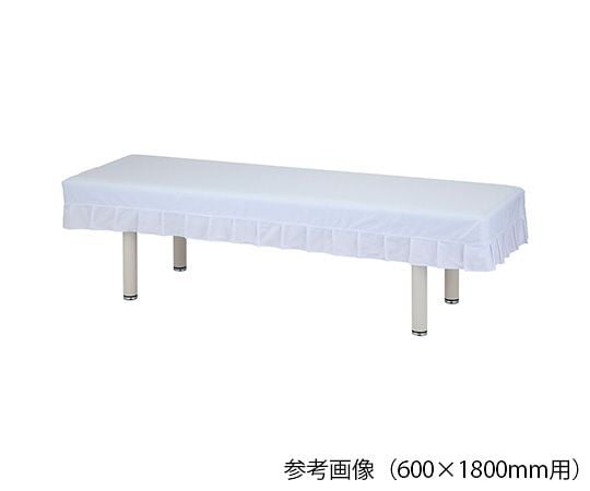 Examination table cover with frills, 100% cotton, for 700 x 1900 mm, TF-709, 1 piece