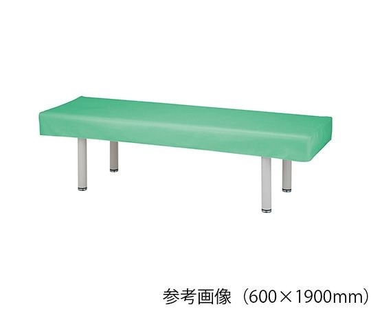 Examination table leather cover 650 x 1800 mm Light green PG-6518 1 piece