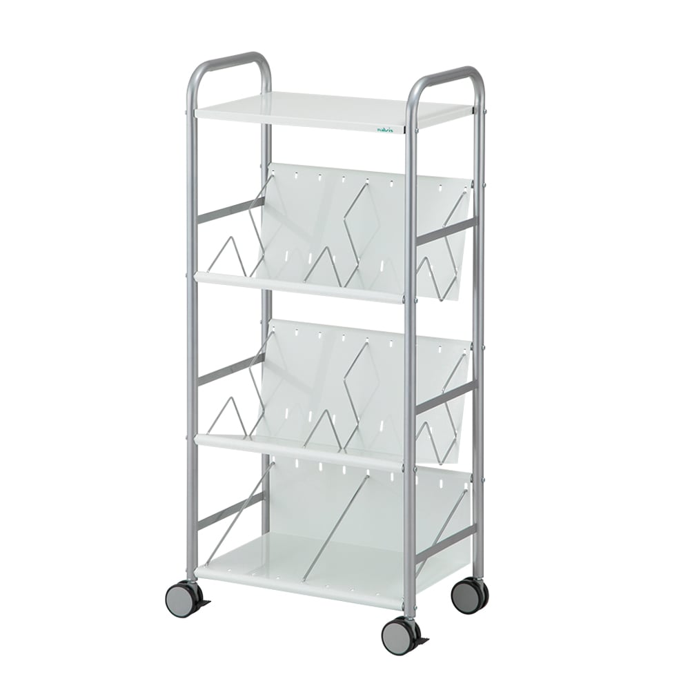 筆記台付カルテワゴン 3段タイプ 575×420×1220mm 1台