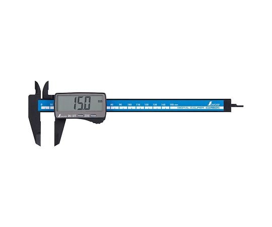 Digital Caliper Carbon Fiber Large Character 0.1-150mm 19990 1pc