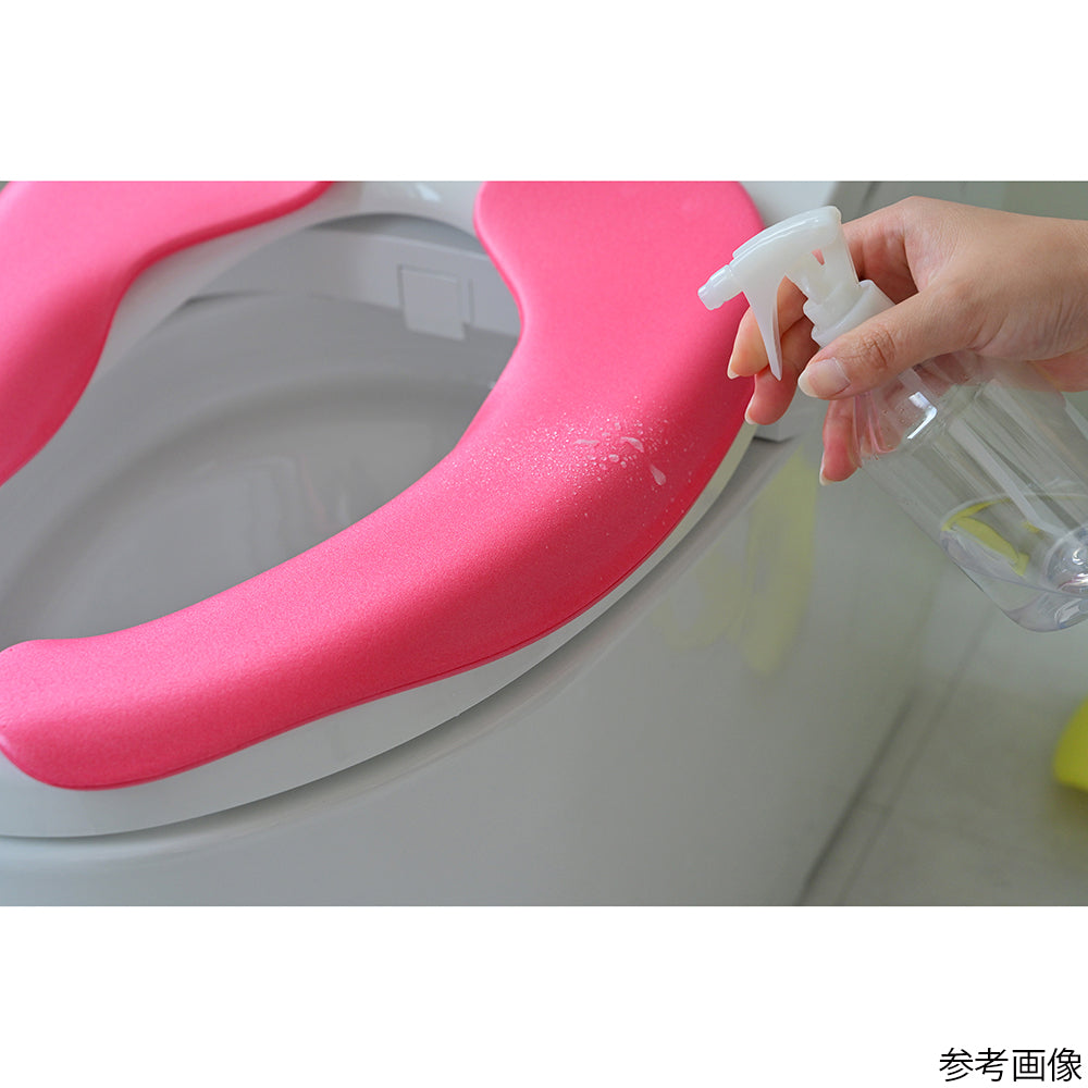 拭けるらくらく便座クッション ピンク 29451 1枚