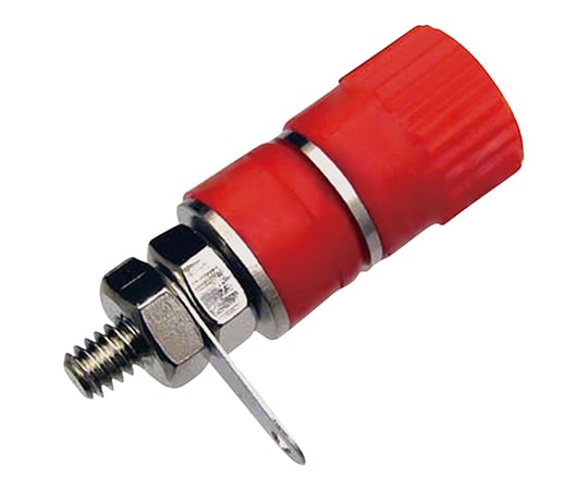 바나나 플러그용 육군 터미널 10개입 적색 WTN-08-1059RD-10P 1봉(10개입)