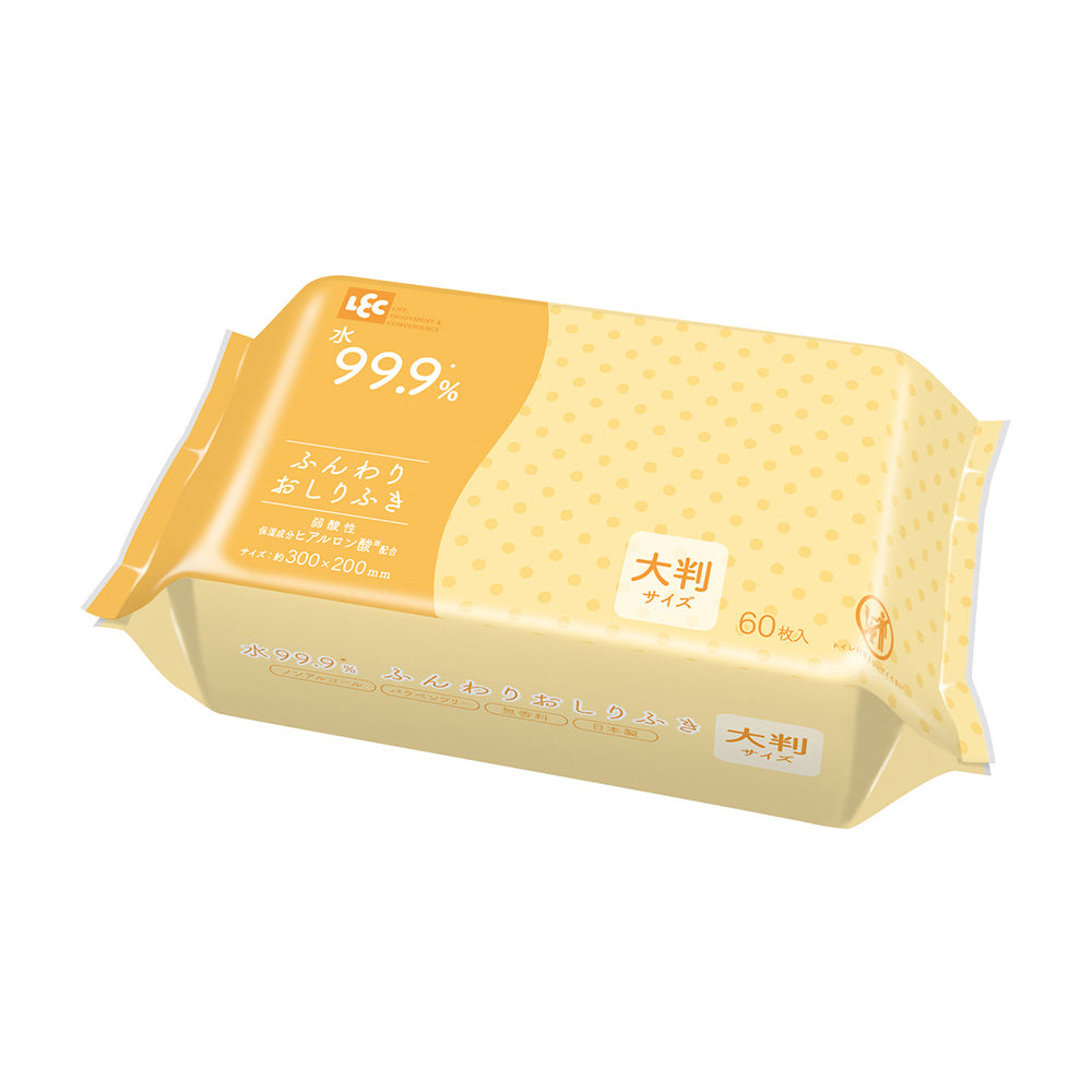 푹신푹신 푹신(물 99.9%・NC시리즈) 60장입 E01085 1봉(60장입)