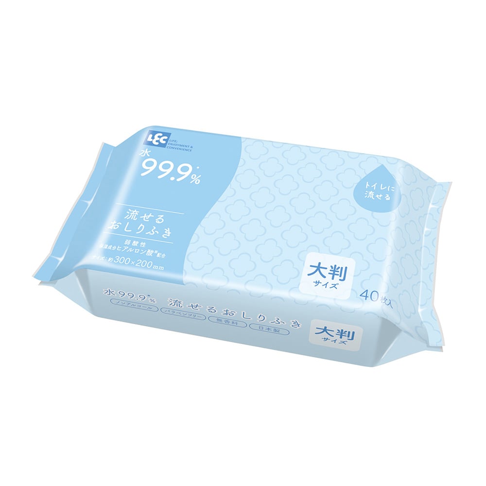 流せるおしりふき(水99.9%・NCシリーズ)40枚入 E01084 1袋(40枚入)