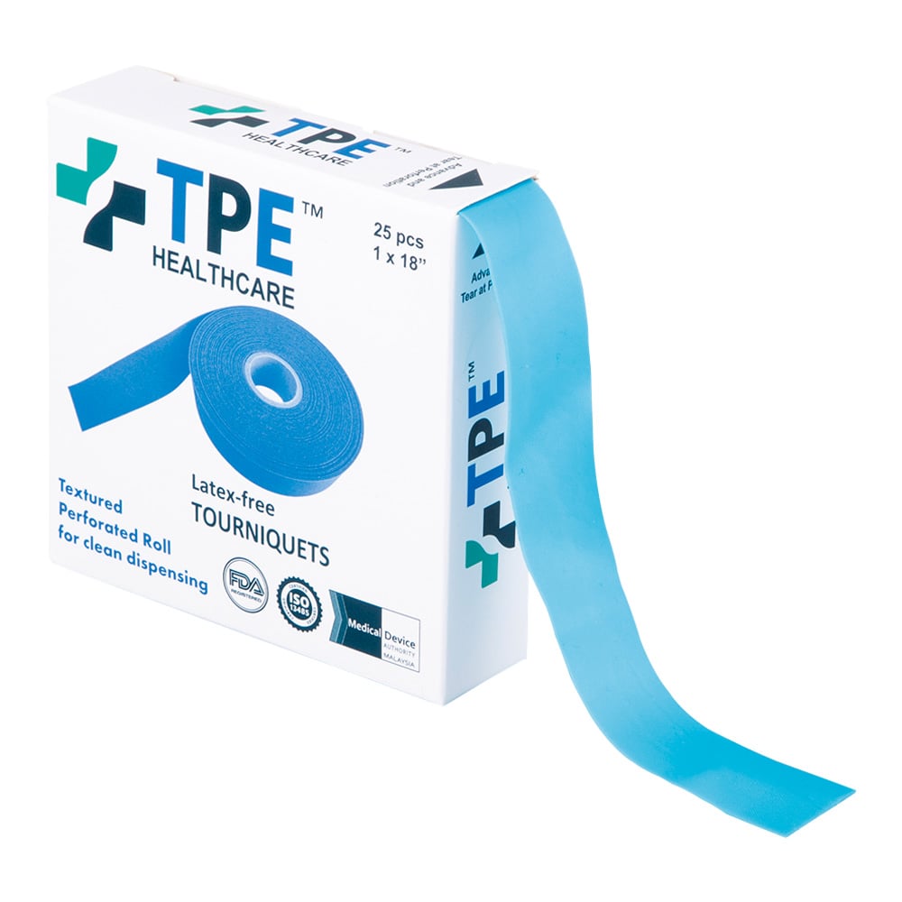 Tourniquet 25 pieces Perforated Roll 1 box (25 pieces)