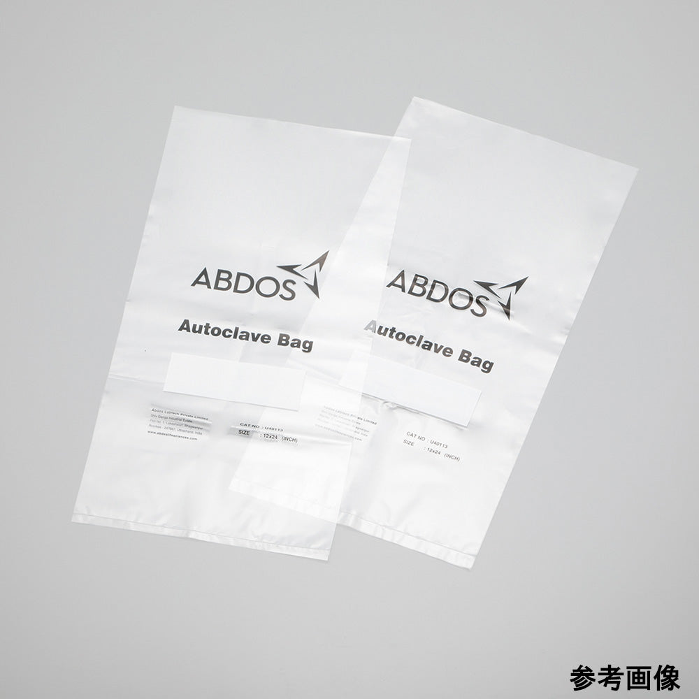 Autoclave Bags, Transparent, 400 x 460 mm, 100 pieces, U40103, 1 pack (100 pieces)