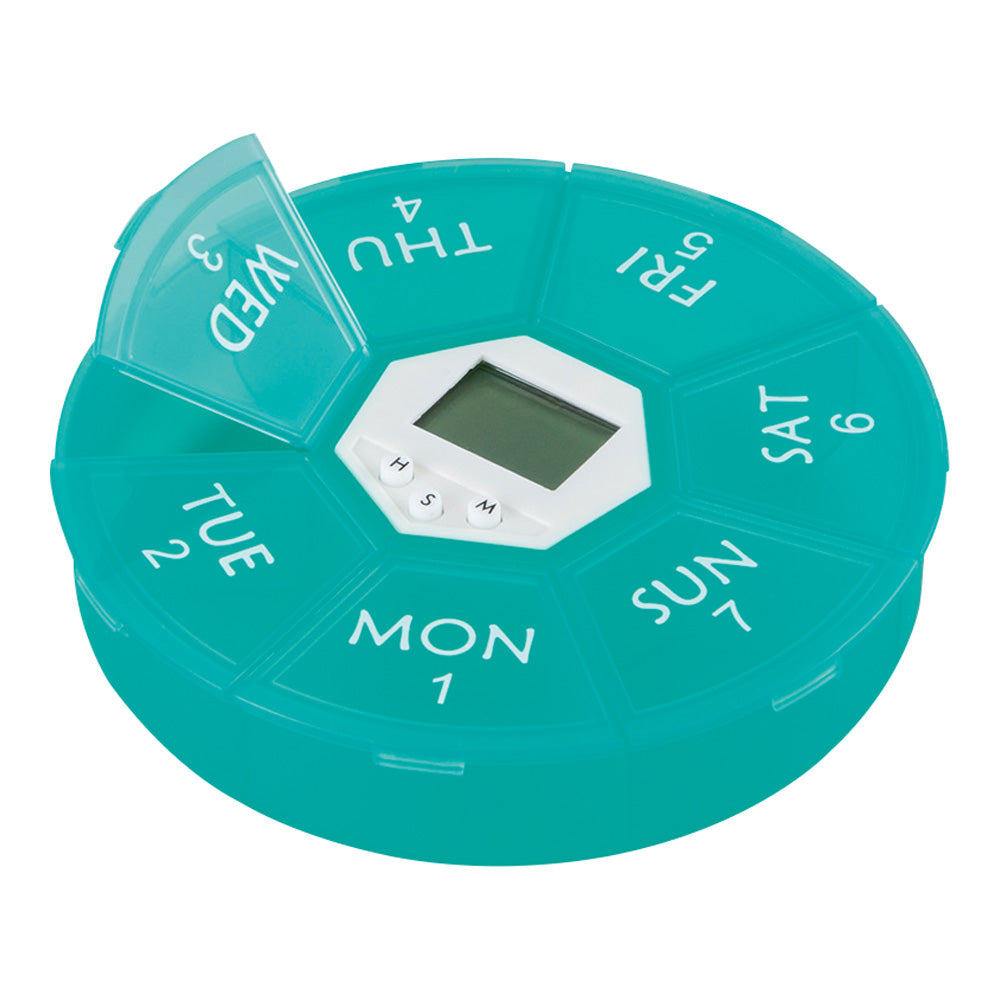 알람 첨부 약 케이스 그린 BSTP04 1개