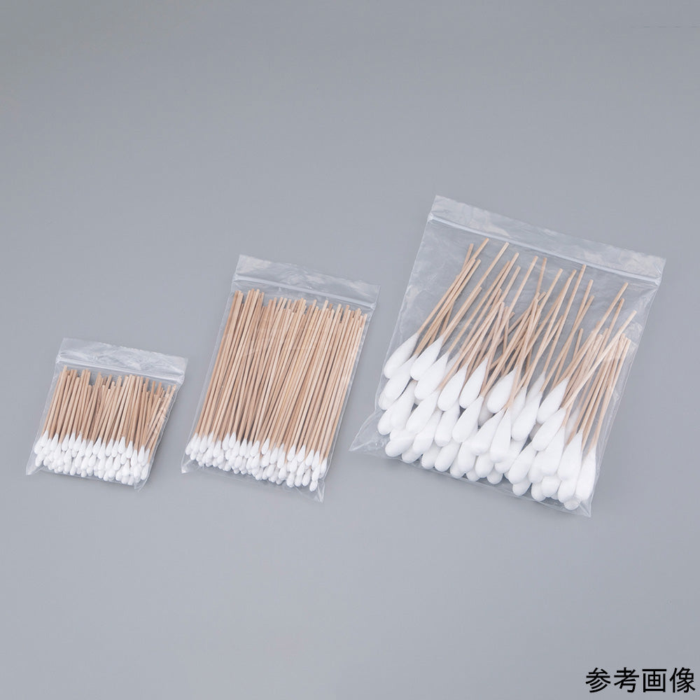 Cotton swabs Φ15.0×150mm 50 pieces×4 pieces S15150 1 box (50 pieces×4 bags)