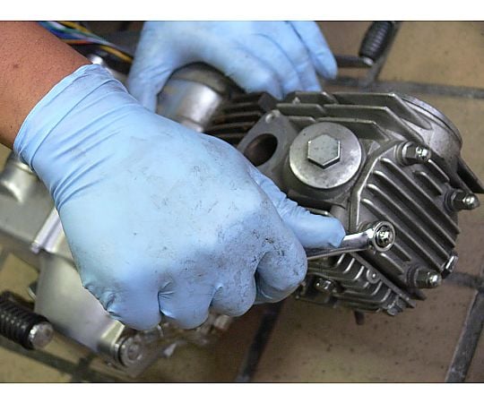 ニトリスト®・タフ(パウダーフリー) ブルー LL 100枚入 883-LL 1箱(100枚入)