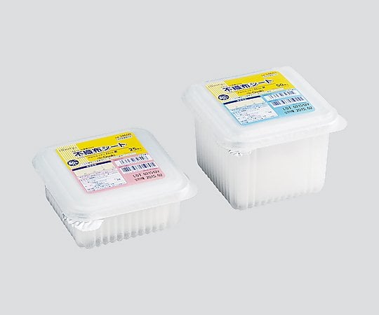 Alwetty Box-E nonwoven fabric 150 x 150 mm 50 sheets (alcohol cotton) 34601 1 box (50 sheets)