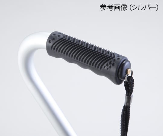 4点杖 (軽量アルミニウム製/ブラック) PW-101-AL-BK 1本