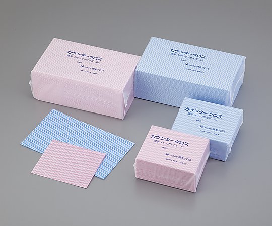 Counter cloth, antibacterial finish, thin, pink, 1 bag (50 sheets) 1UP 1 bag (50 sheets)