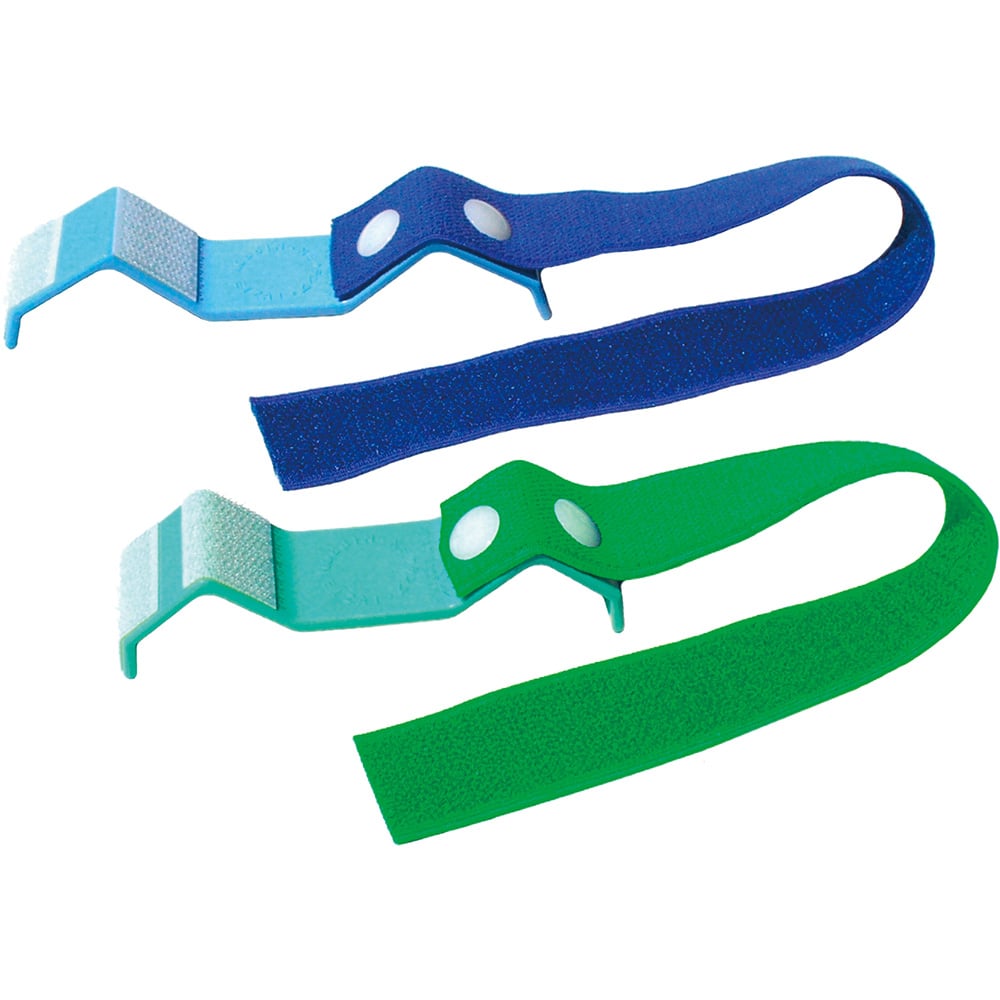 Hemostatic clamp (NE clamp, round pad) L, blue, 1 piece, with slider back, NE-2070, 1 piece