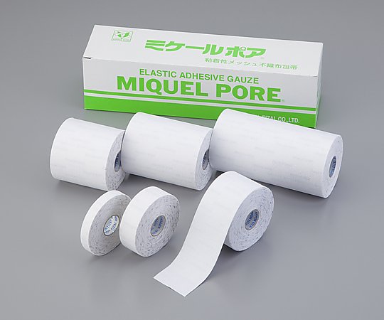 ミケールポア(粘着不織布包帯) 5号 50mm×10m 6巻 NE-234 1箱(6巻入)
