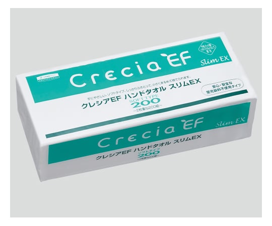 Crecia EF Hand Towel Soft 2-ply 170 x 218 mm 200 pairs 37030B 1 bag (200 pairs)