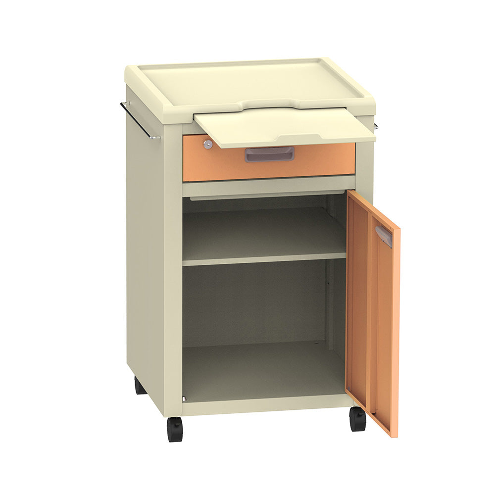 Bedside table Orange BS30OR 1 piece