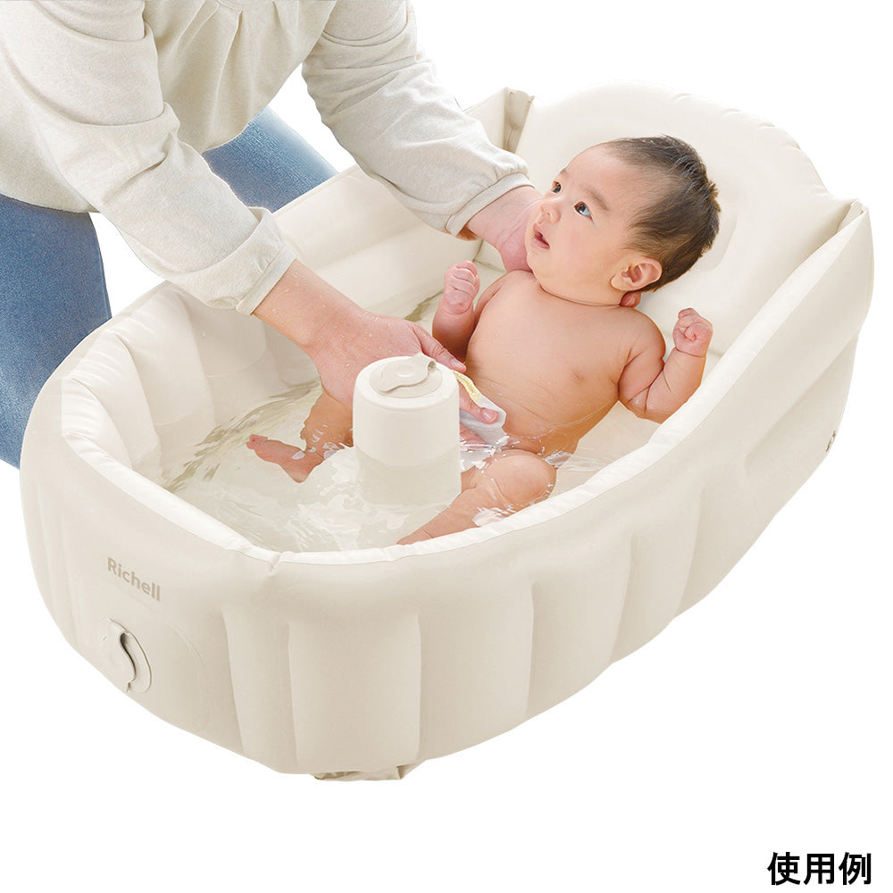 ふかふかベビーバスプラスK(エアポンプ内蔵) 120392 1個