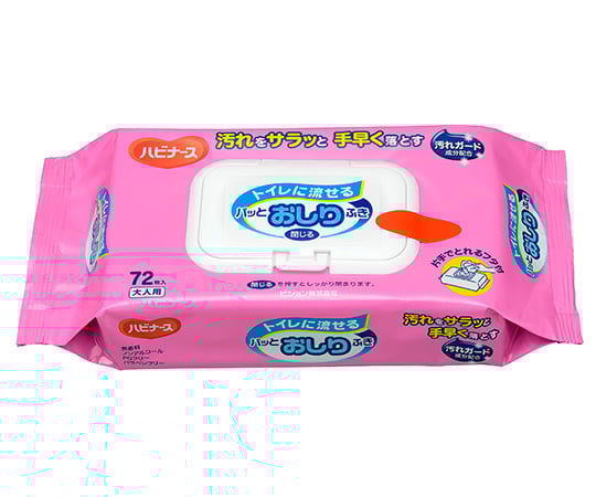 Flushable wipes 1 bag (72 sheets) 669201EH 1 bag (72 sheets)