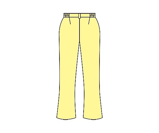 ナースパンツ (白/L) 73-1091 1枚