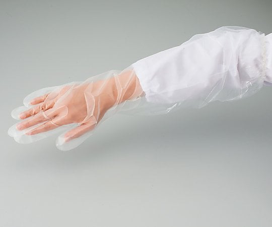 Proshare Polyethylene Long Gloves Free Size 1 Box (50 Pieces) 1 Box (50 Pieces)