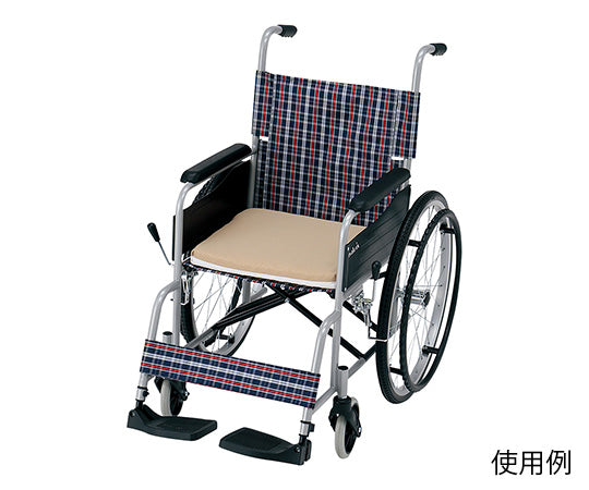 洗えるムレない車いすクッション ベージュ HD-WBG 1個