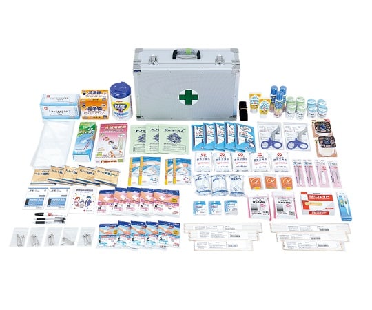 재해 다인수용 구급 상자(약 50명용) 525×350×200 7247306 1 세트