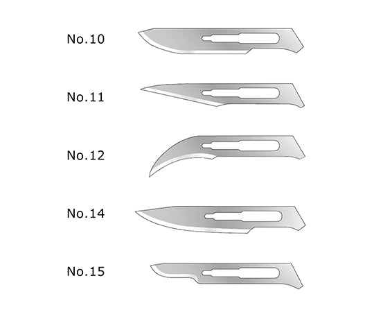 Feather Replacement Blade Scalpel for Handle No.3 Replacement Blade No.12 20 pieces 1 box (20 pieces)