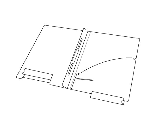 Medical record folder (A4 landscape) 200 sheets HK7714U-mi A4 2 holes 1 box (200 sheets)