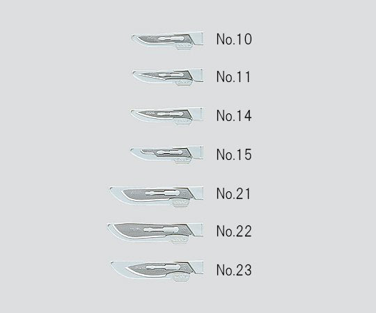 Feather scalpel, sterilized (individually wrapped), 20 pieces, No. 10, 1 box (20 pieces)