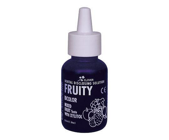 플라크 염색액 (FRUITY 라이트) 과일 믹스 풍미 (바이 컬러) 50mL 1 개