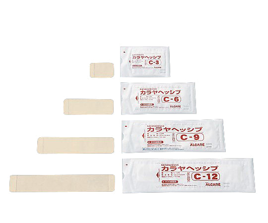 カラヤヘッシブ・クリアータイプ C-6号 150×50mm 1箱(10枚入) 15182 1箱(10枚入)