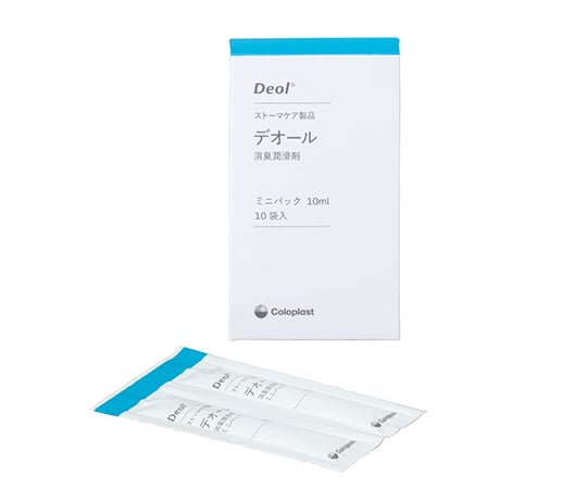 デオール® 消臭潤滑剤 ミニパック 10mL 1箱(10袋入) 9322 1箱(10袋入)
